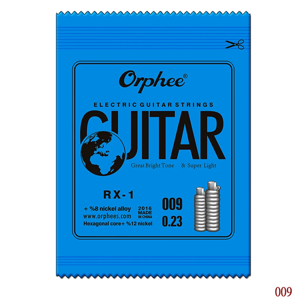 Фото Электрогитара, инструмент для одной струны (9-42) RX15, аксессуар Orphee, супер легкий манометр в сборе, E B G D A, практичный №2