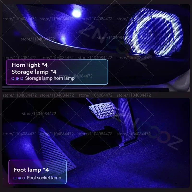 Для Lifan 520 22в1 RGB интерьер автомобиля акриловые автомобильные окружающие освещение RGB скрытая акриловая полоса украшения атмосфера аксессуары (art.: 3920d0e24d5ce) - 3920d0e24d5ce