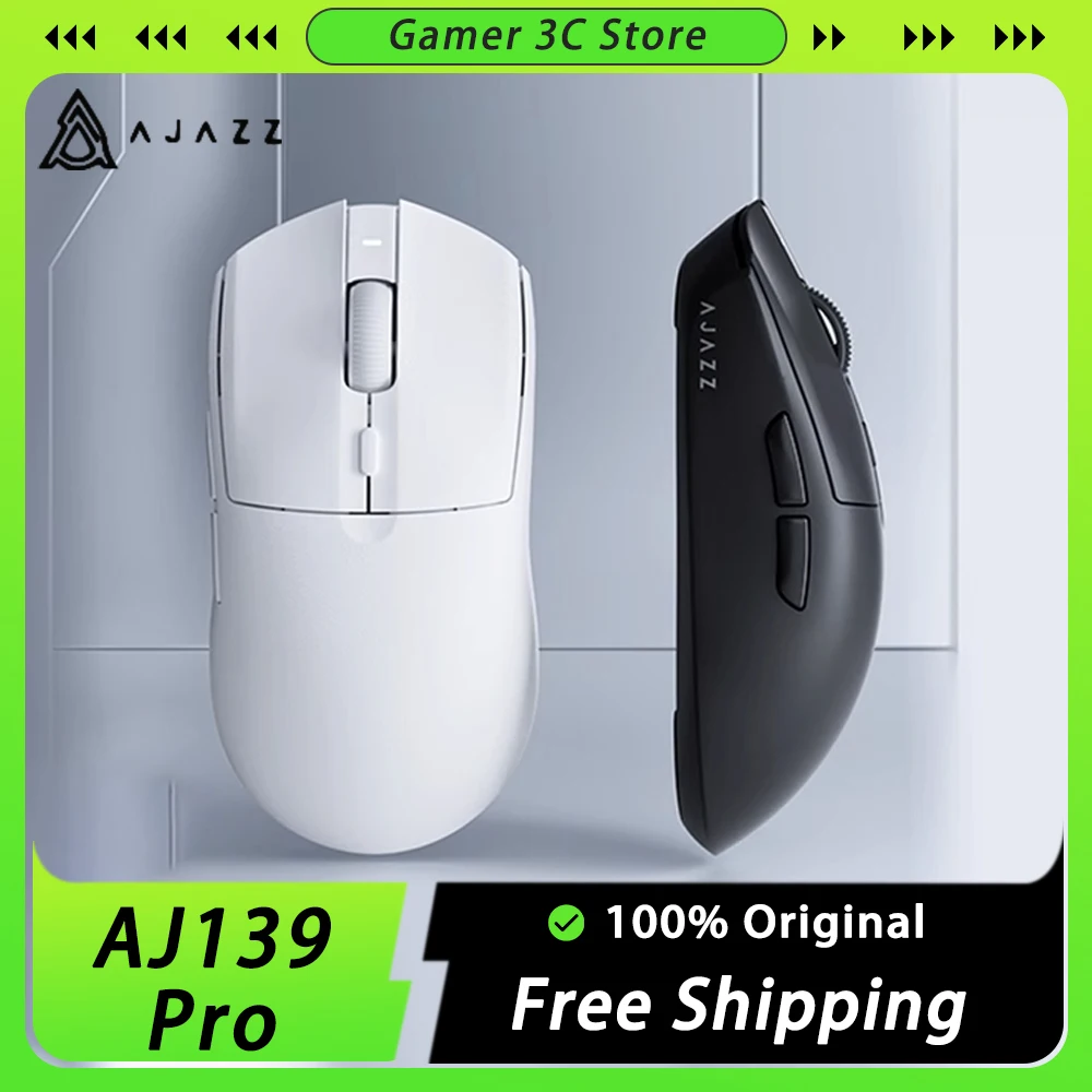 Беспроводная мышь Ajazz AJ139 Pro, 4K, с датчиком PAW3395