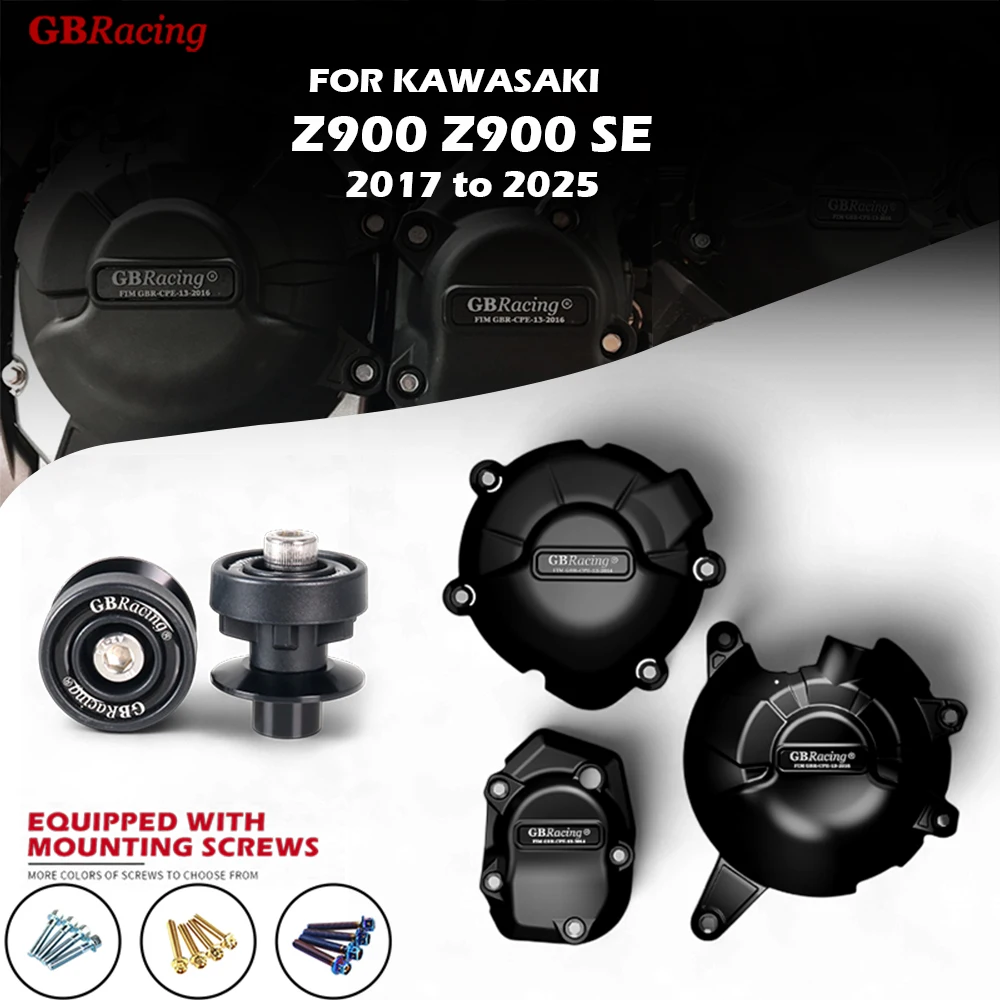 Чехол для мотоциклов GB Racing Engine, чехол для защиты для Kawasaki z900 2017-205 Z900SE 2021-2025
