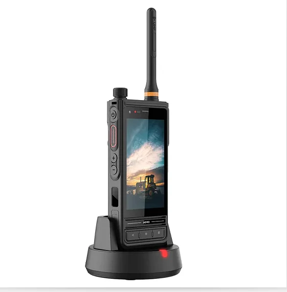 2025 Горячая AORO M6 Цена Android 4 Вт Dmr Poc Радио Vhf UHF Dmr Цифровая мобильная радиостанция Walkie Talkie 4G Lte Прочные смартфоны Мобильные телефоны