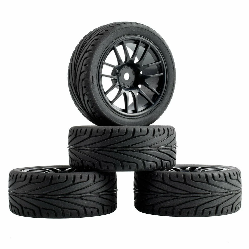 Фото RC 9062-8010 сцепление шины и колеса 4 шт. для HSP HPI 1/10 1:10 на дороге скорость автомобиля №2
