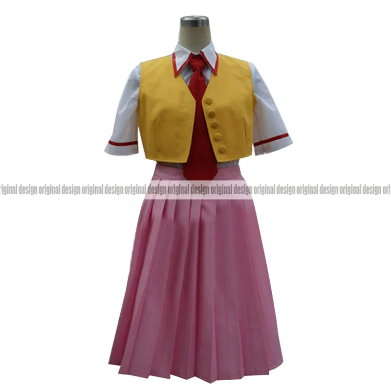 Фото Higurashi When They Cry/Higurashi no Naku Koro ni Keiichi Maebara Rika Furude Rena Одежда Косплей Костюм, принимаются по индивидуальному заказу №3