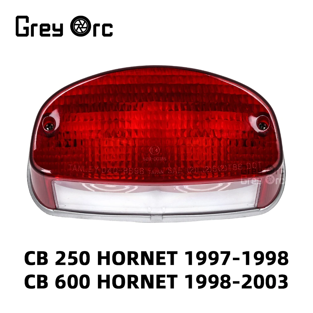 Для HONDA CBR1100XX HORNET 250 1997 1998 HORNET 600 1998-2003 крышка объектива заднего фонаря аксессуары для мотоциклов