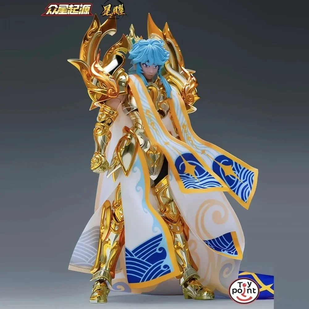 Фото В наличии Toypoint/TP Saint Seiya Myth Cloth EXM Aquarius Camus SOG Totem/Object Gold Knights of the Zodiac Фигурка №4