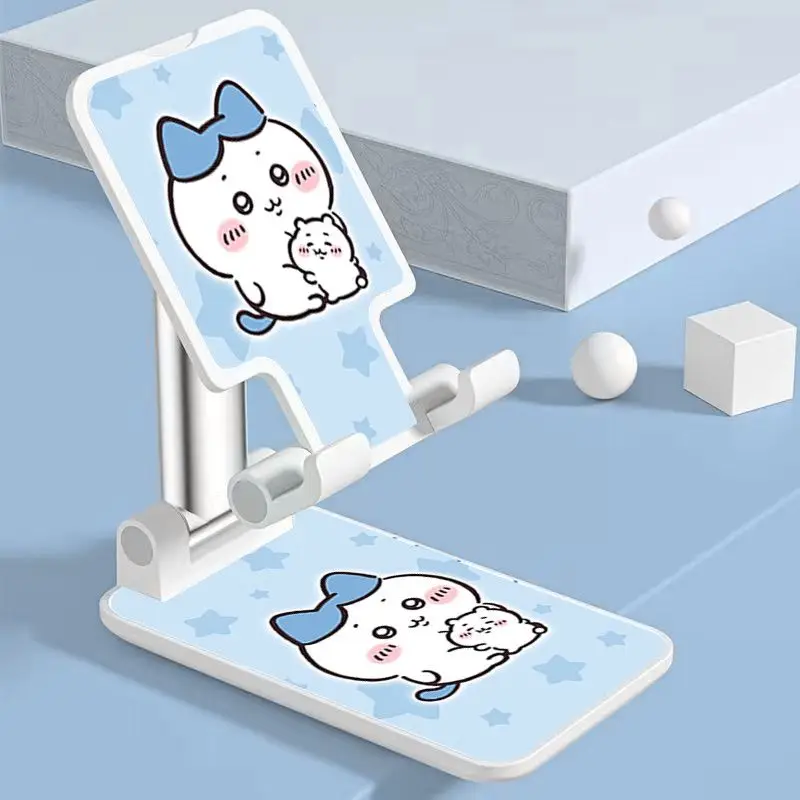 Chiikawa Hachiware Usagi анимация периферийные устройства Kawaii милый ленивый человек погоня драматический артефакт складная настольная подставка для мобильного телефона