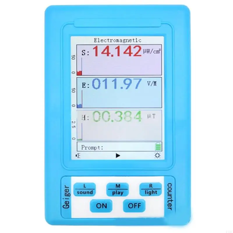 F26C Radiation Tester Высокая точность прочного ЭМФ -метра портативное излучение детектор излучения