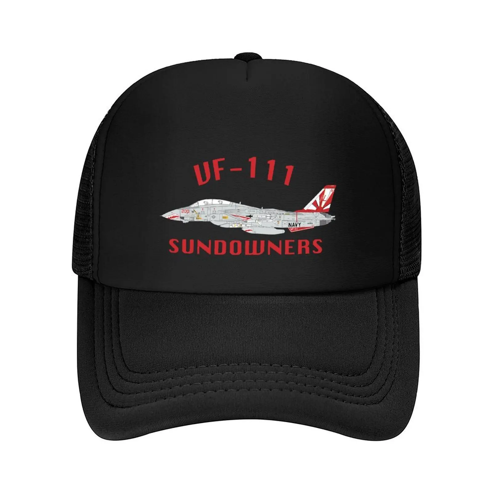 VF-111 Sundowners Бейсболка Модная пляжная модная шляпа джентльмена Роскошная женская кепка Элегантные женские шляпы Мужские