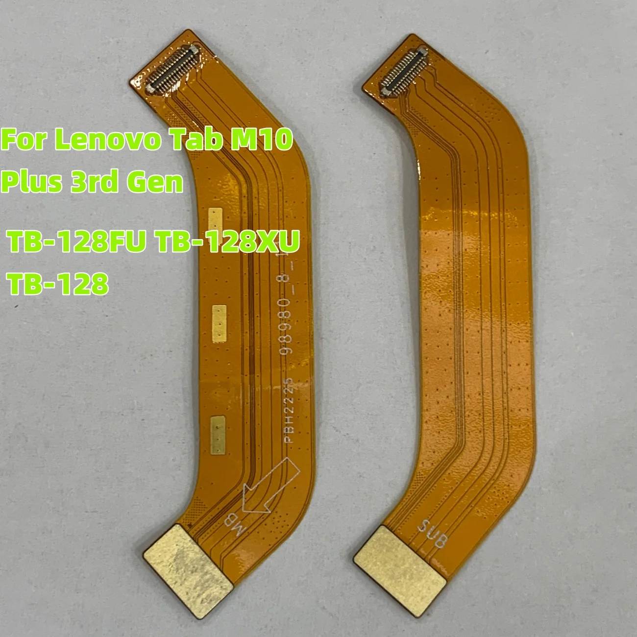Гибкий кабель основной платы для Lenovo Tab M10 Plus 3-го поколения TB-125FU TB-125 TB-128FU TB-128XU TB-128 Замена
