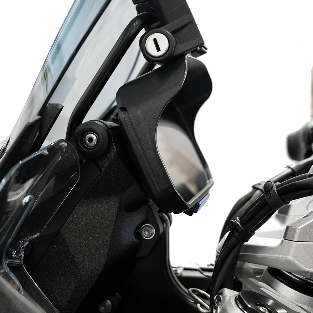 Фото Для BMW R1250GS R1200GS R1300GS F750GS F850GS F900GS F800GS S1000R S1000RR S1000XR F900R F900XR мотоциклетный инструмент солнечный счетчик козырек №2