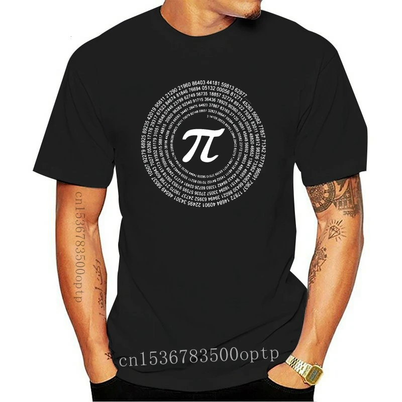 Футболка Hanhent Matematika Pi Bar Kaus продолговатый Lengan Pendek katkatun Pria Shirt Gaya Geek Atasan Kaus Pria Kasual Nerd