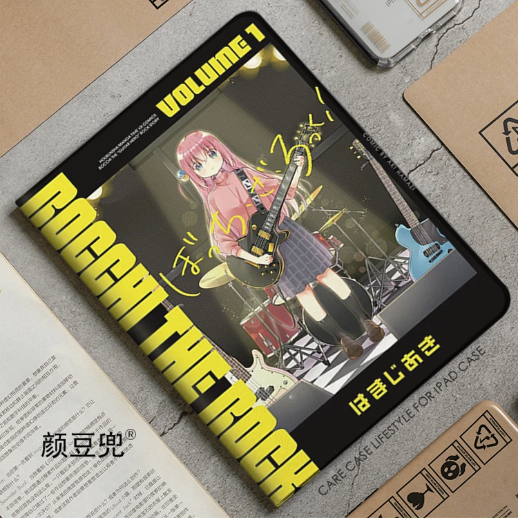 Чехол BOCCHI THE ROCK в стиле аниме для iPad 10.2 7th 8th Air 2 3 Mini 1 2 3 5 Роскошный силиконовый чехол для iPad Air 4 iPad Pro11