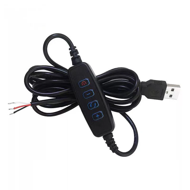 USB-кабель с регулируемой яркостью, 5 В, 1,5 м
