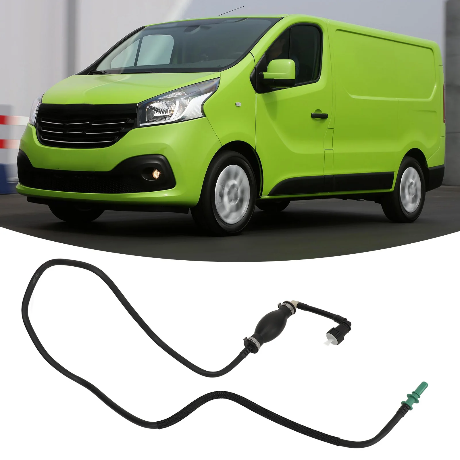 Высокотемпературный топливный шланг праймера для RENAULT TRAFIC VAUXHALL VIVA — прочная резиновая топливная трубка