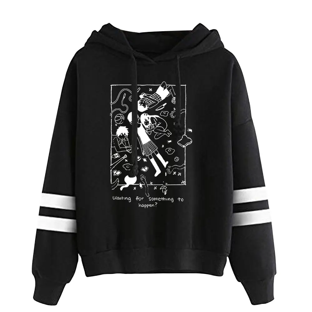 Omori Sunny Basil пуловер с капюшоном унисекс толстовка с капюшоном с длинными рукавами модный спортивный костюм одежда