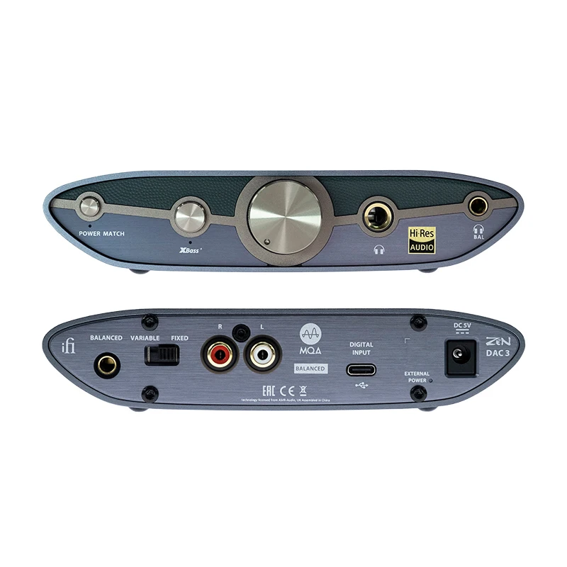 Фото IFi ZEN DAC 3 цифровой музыкальный сбалансированный USB аудио декодирование усилитель для наушников Настольный цифровой аналоговый конвертер DAC MQA DSD512 №5