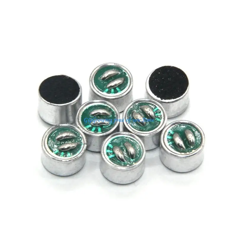 Фото H9EB 100pcs плоские для головного капсулы Электронный конденсатор микрофон 9767 Микрофоны №2
