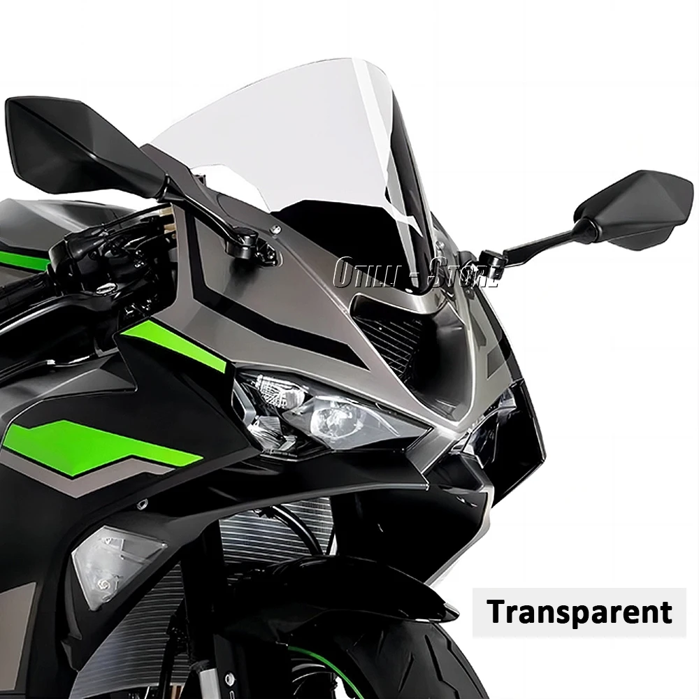 Фото Новинка для Kawasaki NINJA ZX-6R Ninja ZX6R ZX 6R 2024, ветровое стекло мотоцикла, защита от царапин, спойлер для лобового стекла скутера №4