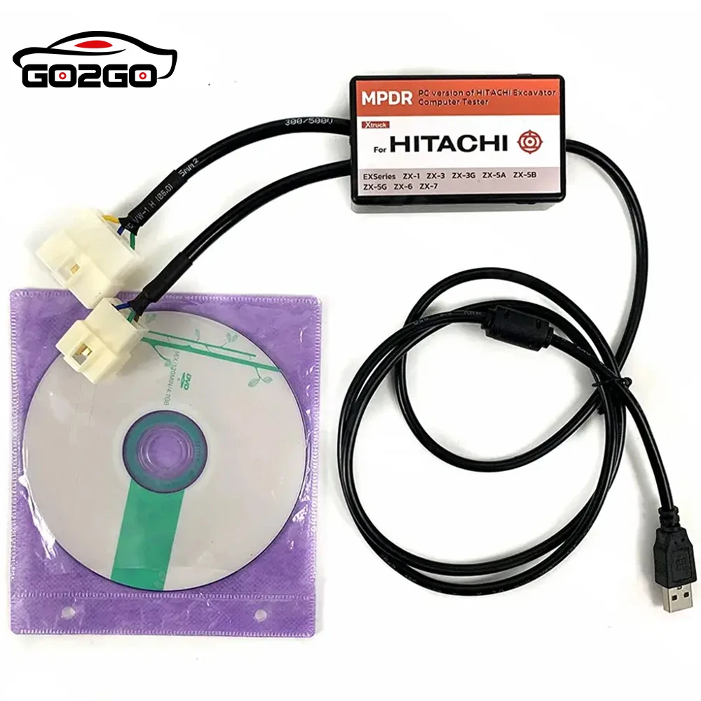 Для экскаватора Hitachi EX ZX, сверхмощный кабель, диагностический инструмент, тестер, программное обеспечение MPDR 3,9, измерительный прибор, детектор