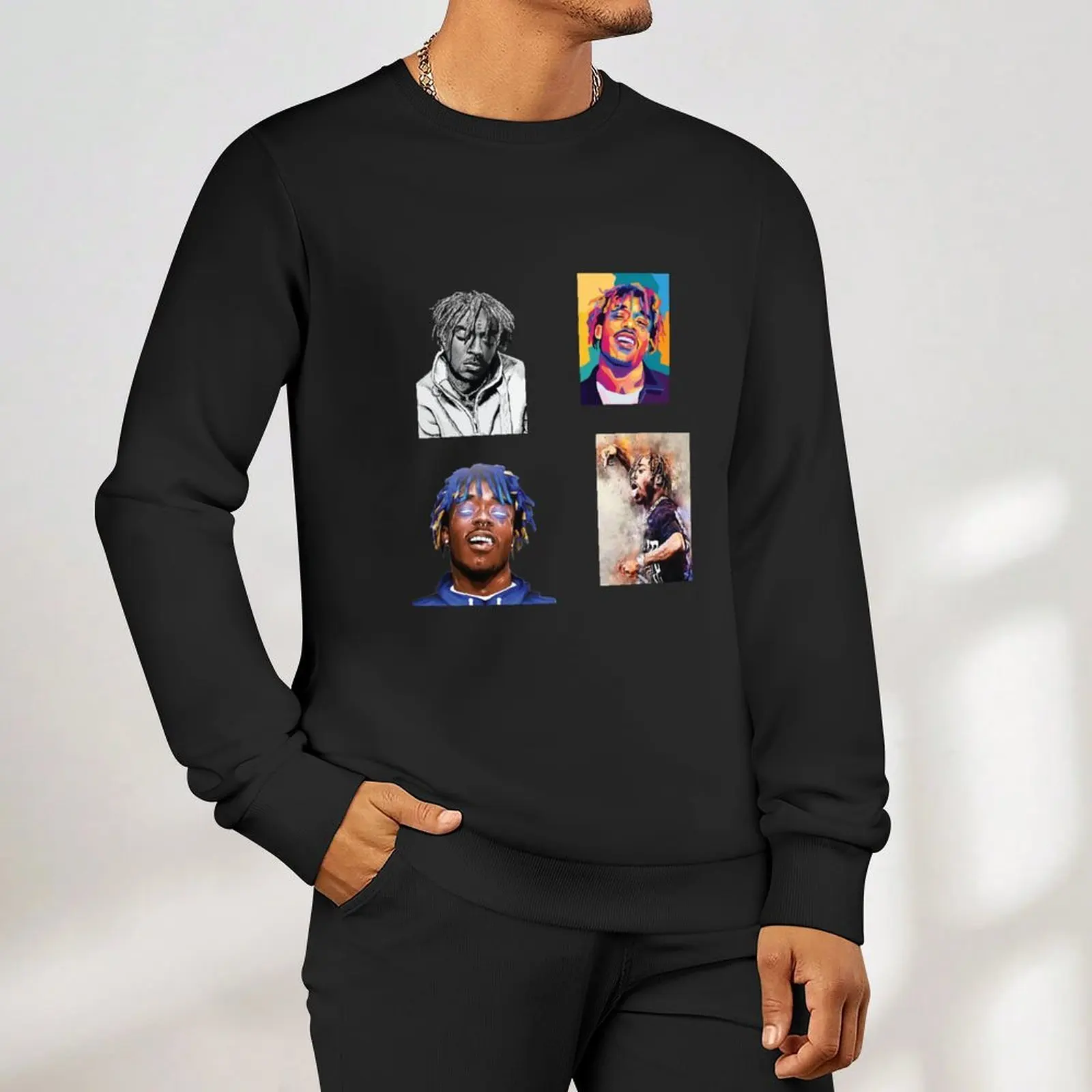 Групповые наклейки lil uzi, пуловер, мужская одежда, мужская одежда, футболки с рисунком, мужская мужская одежда, мужские толстовки (art.: 3920d20e115ab) - 3920d20e115ab
