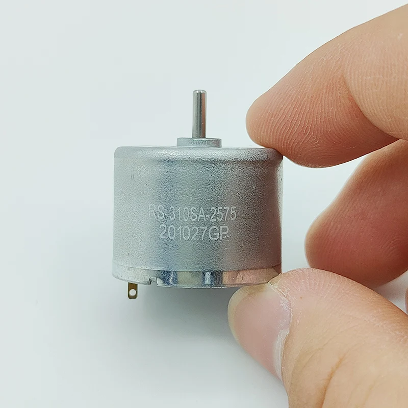 RS-310SA-2575 Micro RF-310 Двигатель постоянного тока 1,5 В 3 В 3,7 В 15000 об/мин Высокоскоростной мини 24 мм круглый электродвигатель DIY Модель игрушки для хобби