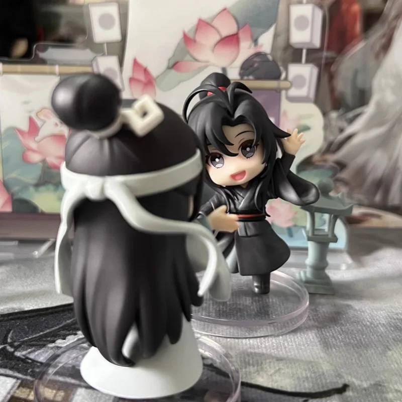 Горячее аниме Mo Dao Zu Shi Добро пожаловать по Qingpan серии Q-версия аниме фигурка Wei Wuxian&Lan Wangji Weiying Lanzhan Коллекционная модель (art.: 3920d03976be9) - 3920d03976be9