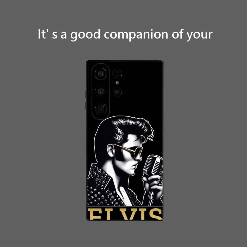 Фото Чехол для телефона E-Elvis P-Presley для Samsung Galaxy S25 Ultra S22 S23 S24 Ultra S21 S20 5G Защитный мягкий силиконовый чехол из ТПУ №4