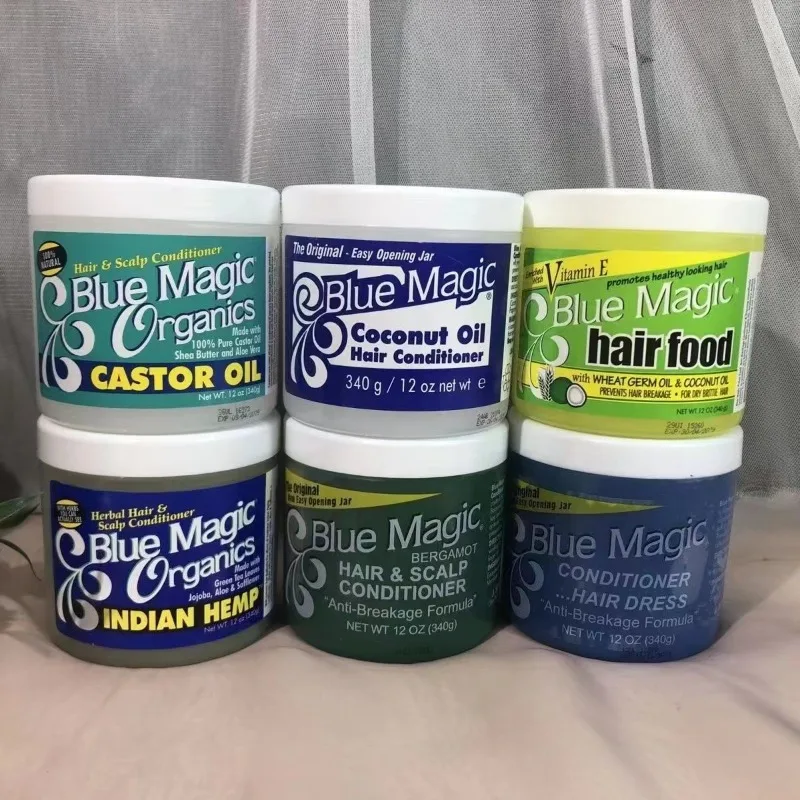 Blue Magic Hair Food Wheat Germ OIL Кокосовое масло 340г