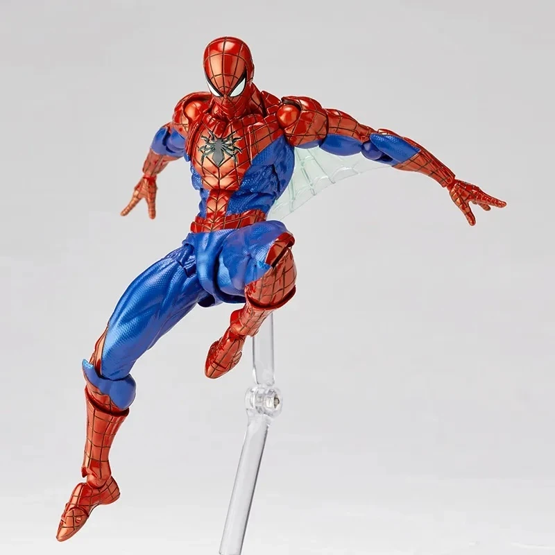 Фото Фигурка Kaiyodo Human Spider 2,0, Yamaguchi Mk4 Peter Parker, аниме Epic, коллекция, модель игрушки для 14+ лет №5