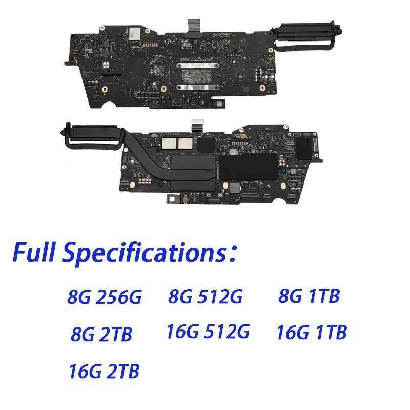 Фото Материнская плата для MacBook Pro 13 дюймов A2338 m2, оригинальная материнская плата EMC 8162 8G 16G 256G 512G 1 ТБ, материнская плата для ремонта памяти с идентификатором №2