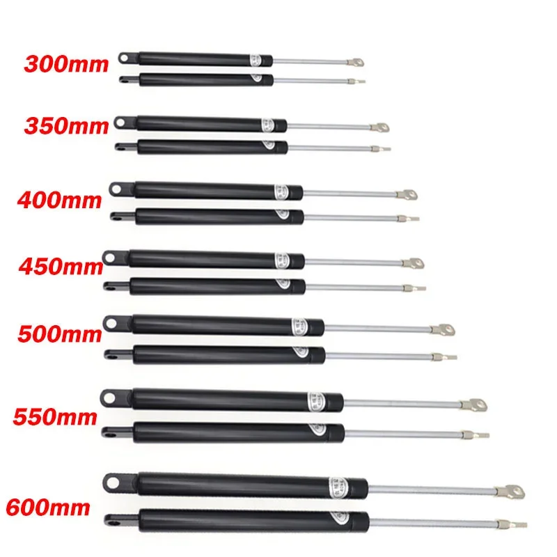 2x 400N 300/350/400/450/500/600 мм газовые стойки, подъемные опоры, газовая пружина для ящика для инструментов, кровать для автофургона, двери, окна, лодки, автобуса