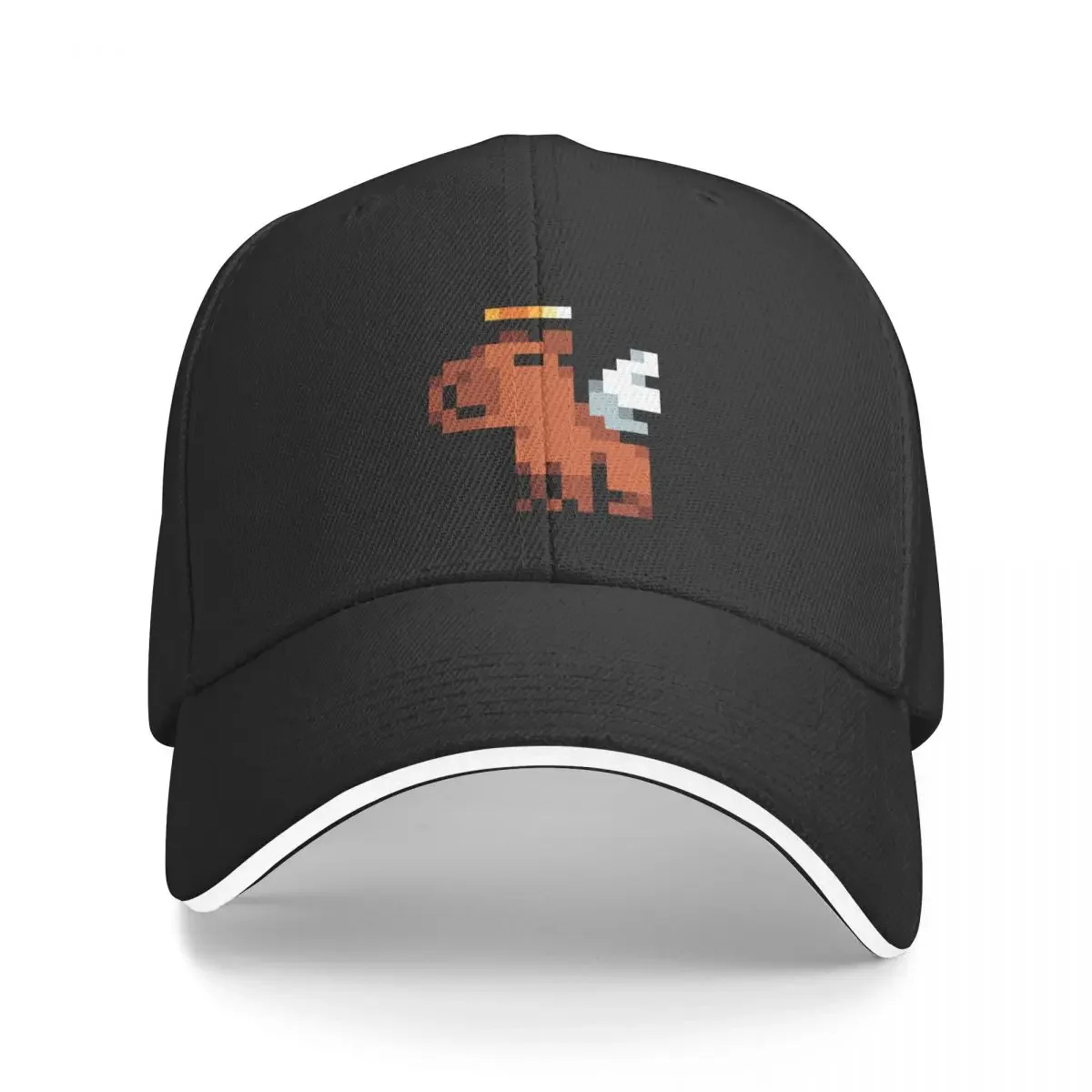 Smol Pixel Capybara - Бейсболка Angel Rave Зимняя шапка Мужская одежда для гольфа Женская