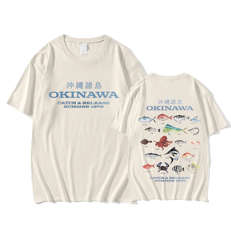Футболка Okinawa на веснулето, повседневная хлопковая футболка, Высококачественная Готическая футболка с коротким рукавом, винтажные топы с круглым вырезом (art.: 3920c876c9e19) - 3920c876c9e19