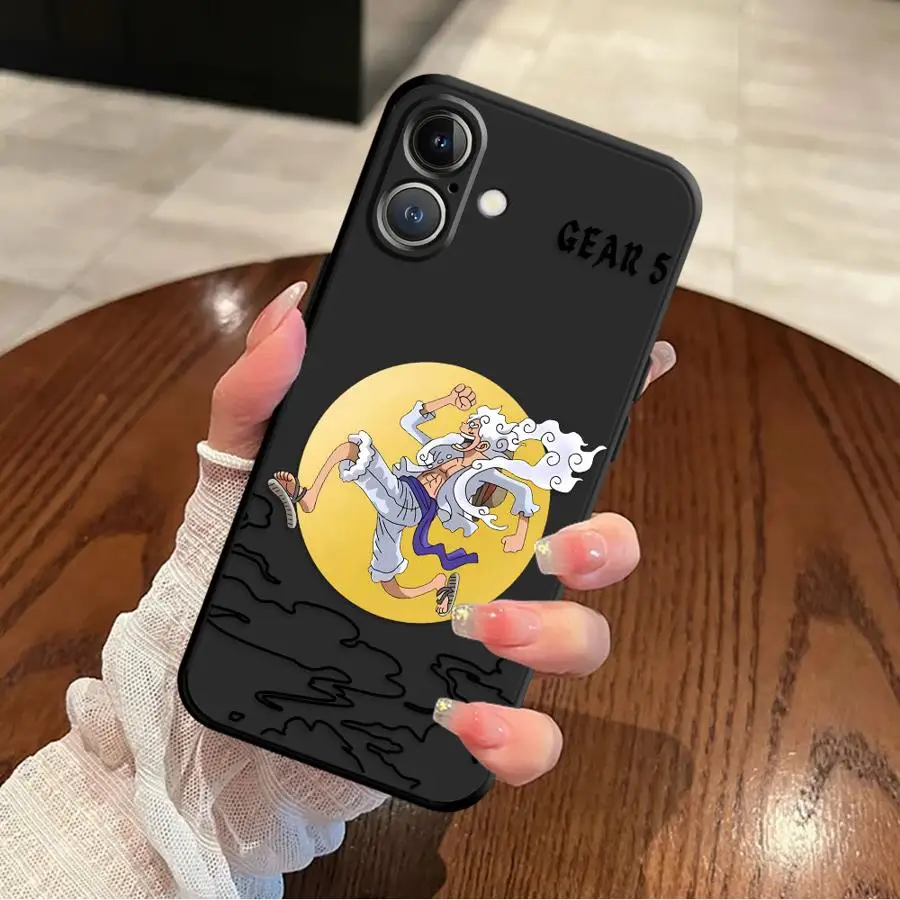 Фото Мягкий чехол для телефона One Piece Luffy S Pirate Ship для iPhone 17 16 Pro Max X XS XR 13 Mini 15 Plus 7 8 11 12 14 SE 17Air №5