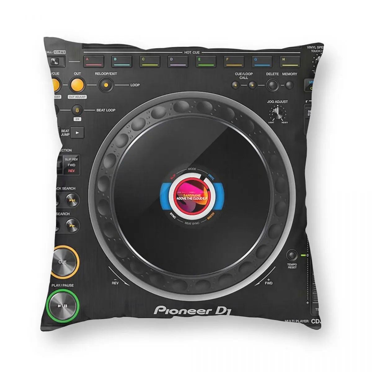 Pioneer DJ CDJ3000 многоформатный плеер квадратная наволочка наволочка наволочка для домашнего дивана гостиной