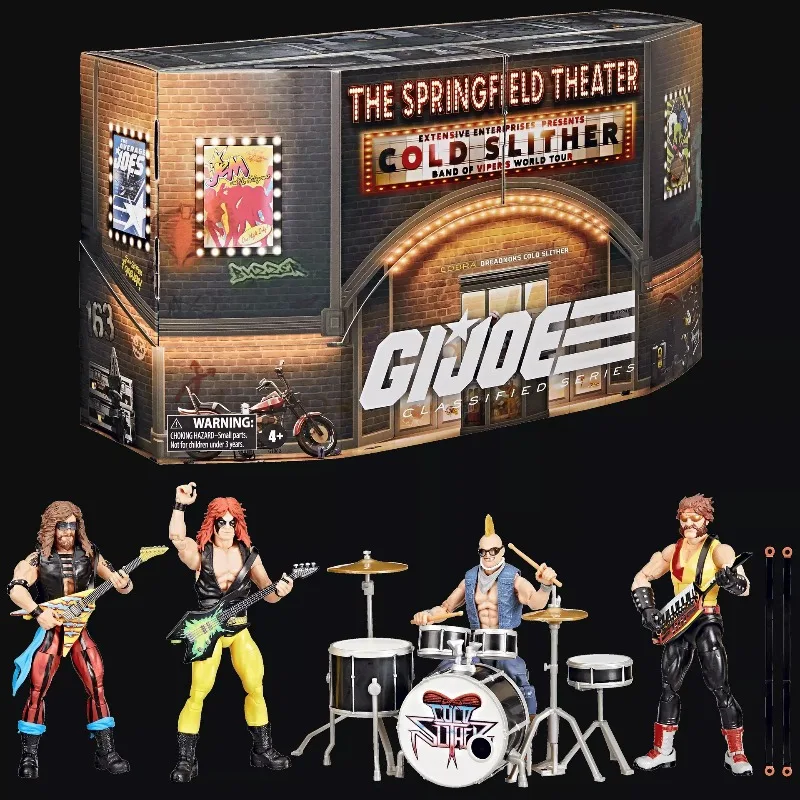 Новый оригинальный Hasbro G.I. Серия Joe Classified # 163, Памятная фигурка Dreadnoks Cold Slither: Band of Vipers Tour