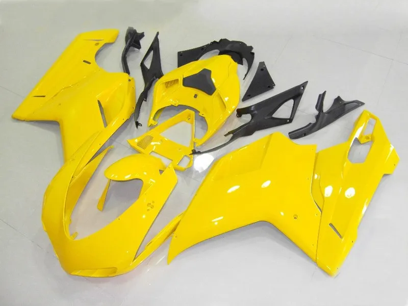 H-образные накладки на настройку для Ducati 1098 1198 848 2007-2011 08 09 10, литье под давлением, АБС-пластик, комплект обтекателя мотоцикла, кузов