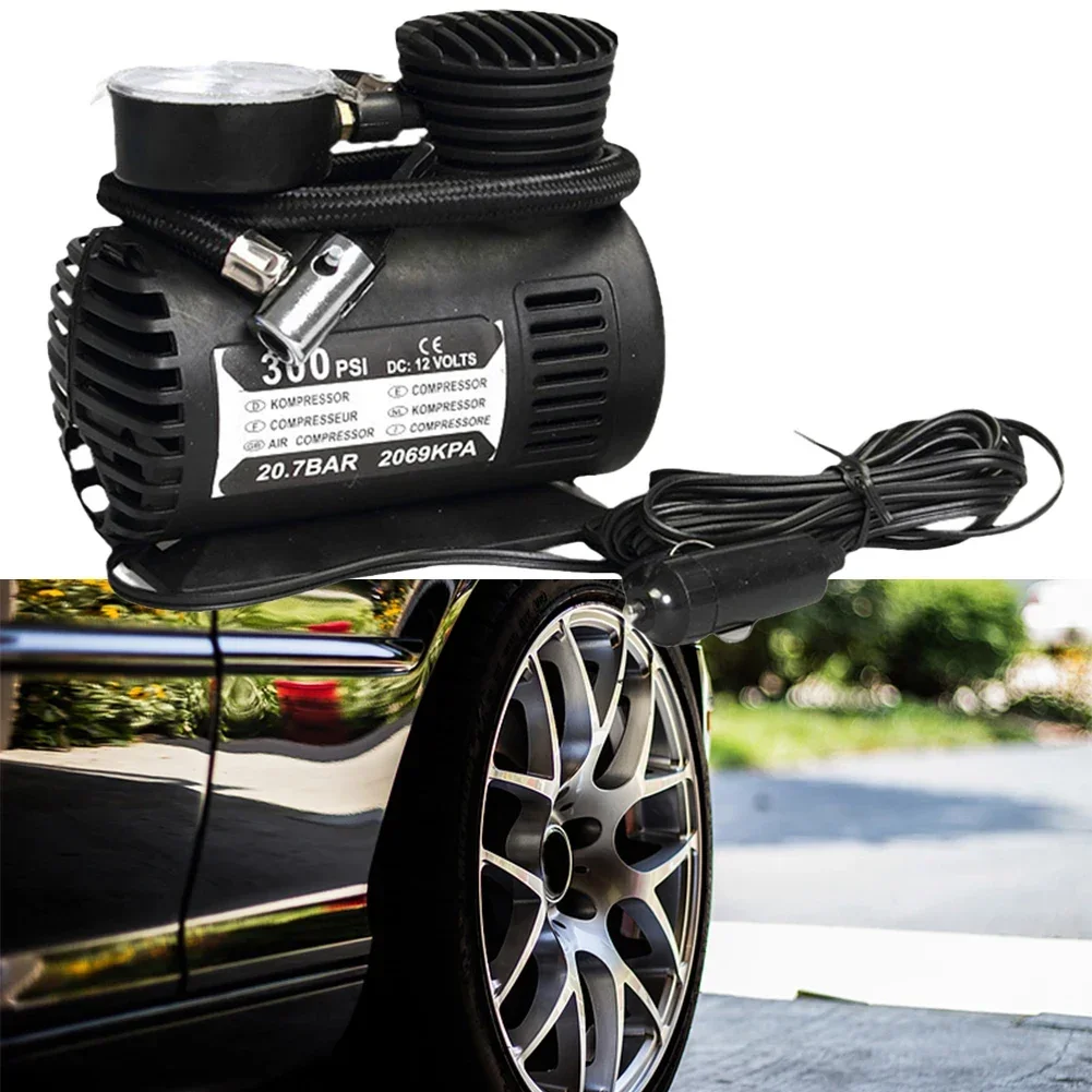 Авто Мотоцикл Портативный Psi Металл ABS PSI Воздушный Компрессор Мяч Игры Легкие Устройства Мотоцикл Давления Воздуха