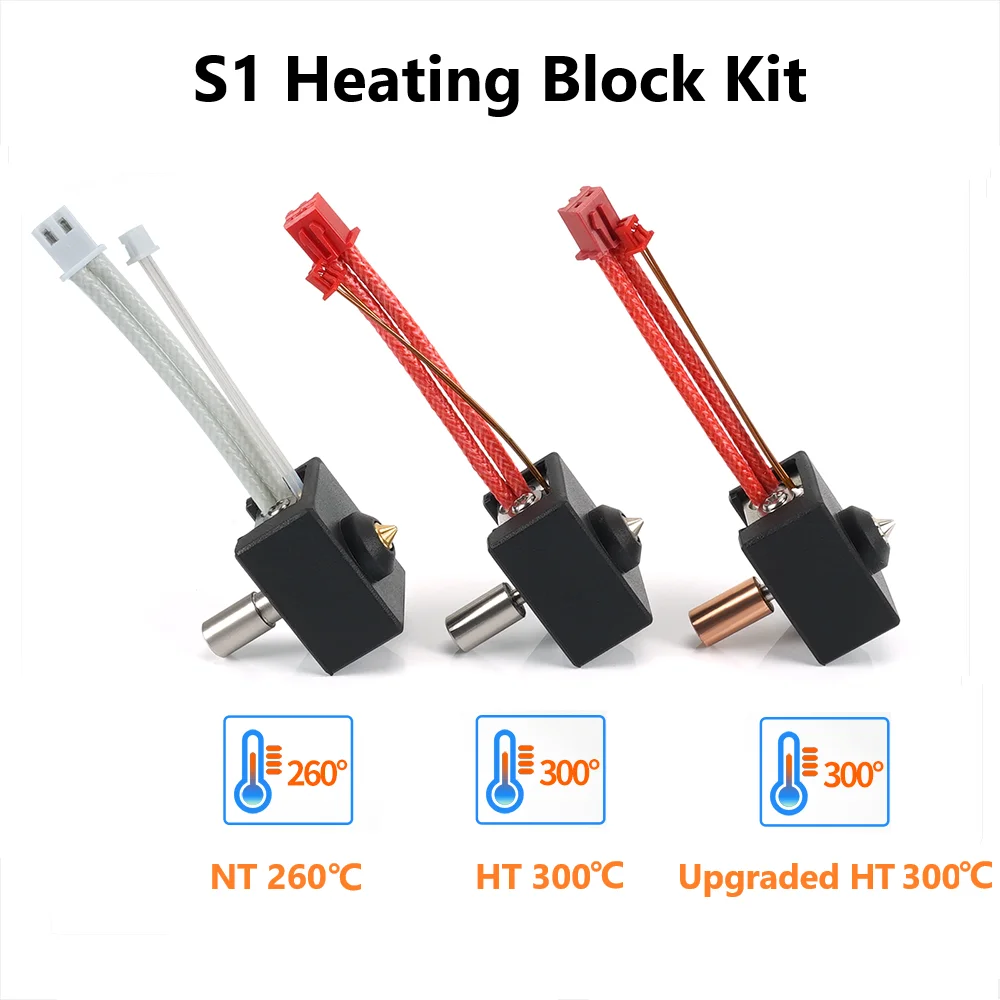 Комплект блоков высокого нагрева Ender-3 S1 Комплект Hotend экструдера Sprite для Ender-3 S1 Pro/ CR-10 Smart Pro/Sermoon V1 и V1 Pro