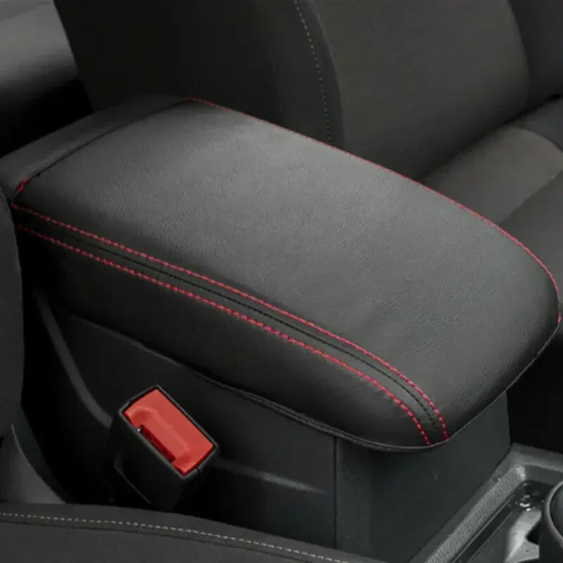 Фото Стильный и защитный чехол на подлокотник из кожи из микрофибры для Golf 7 MK7 2013 2017, повысь ваш опыт вождения! №4