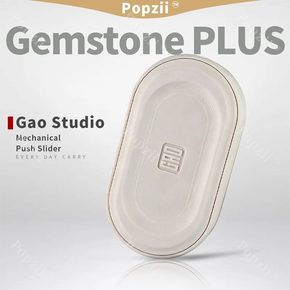 Gao Studio PC RICH COINS GEM PRO MAX Механический магнит Слайдер Непоседа игрушка DingDing Push Slider Тревожные игрушки