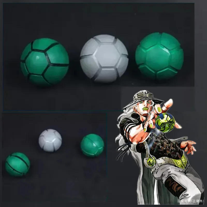 AIAI 2025 аниме Jojo Bizarre Adventure Run Gyro Zeppeli железный стальной шар Ruimones косплей акриловый реквизит из ЭВА игровые аксессуары