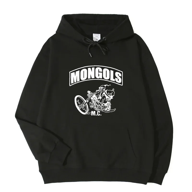 Толстовка с капюшоном Motorcycles Club Mongols MC унисекс для мужчин и женщин