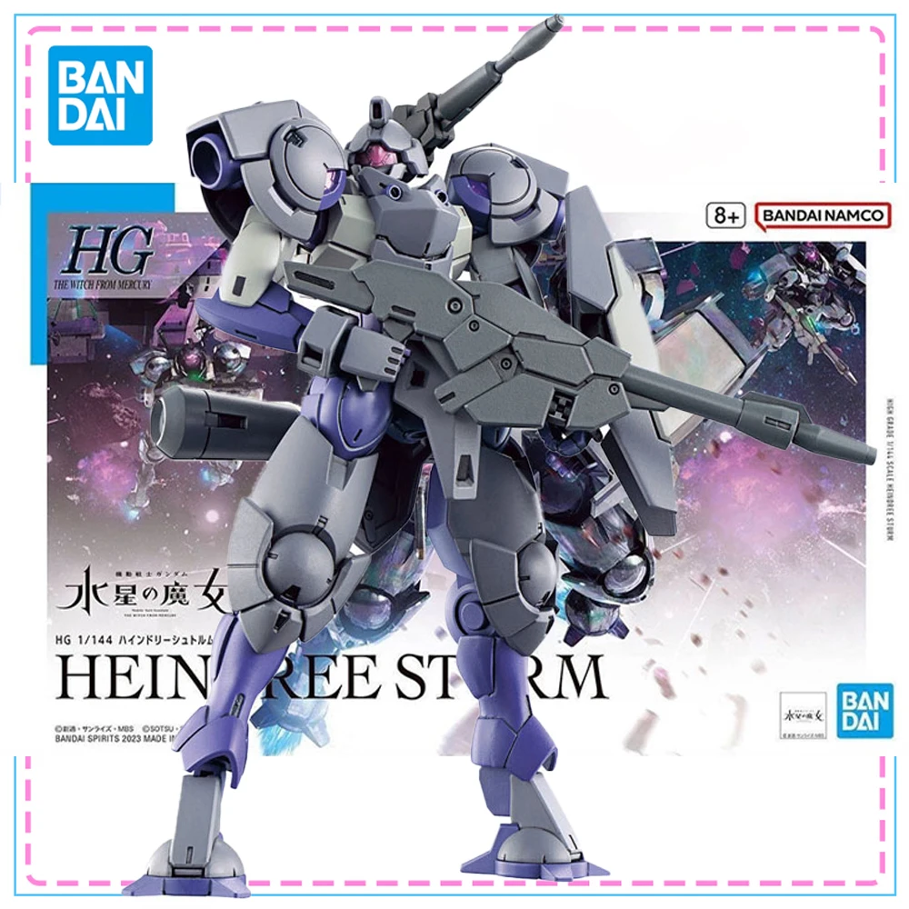 Bandai HG TWFM 1/144 Heindree Sturm натуральная модель Gundam, комплект экшн-фигурок, коллекция, сборная модель, игрушки для мальчиков, рождественские подарки