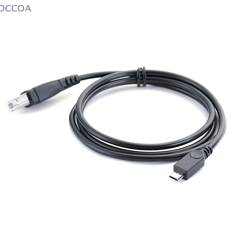 Фото 3,2 фута Micro USB «папа» к USB B типа «папа» кабель OTG для передачи данных для мобильного планшетного принтера №4