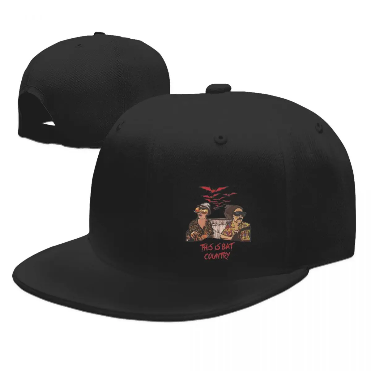 Страх и ненависть в Лас-Вегасе Художественные бейсболки Snapback Мужчины Женщины Шляпы CasualCap Уличная бейсболка Casquette