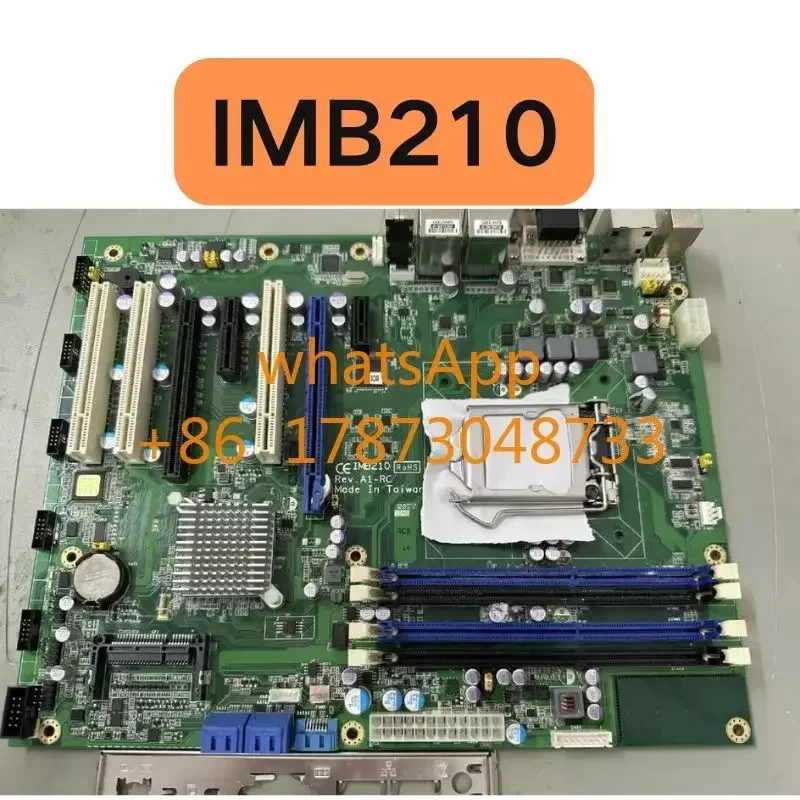 Подержанная IMB210 REV A1-RC версия 1150-контактная материнская плата промышленного управления, двухпортовый тест ОК, быстрая доставка