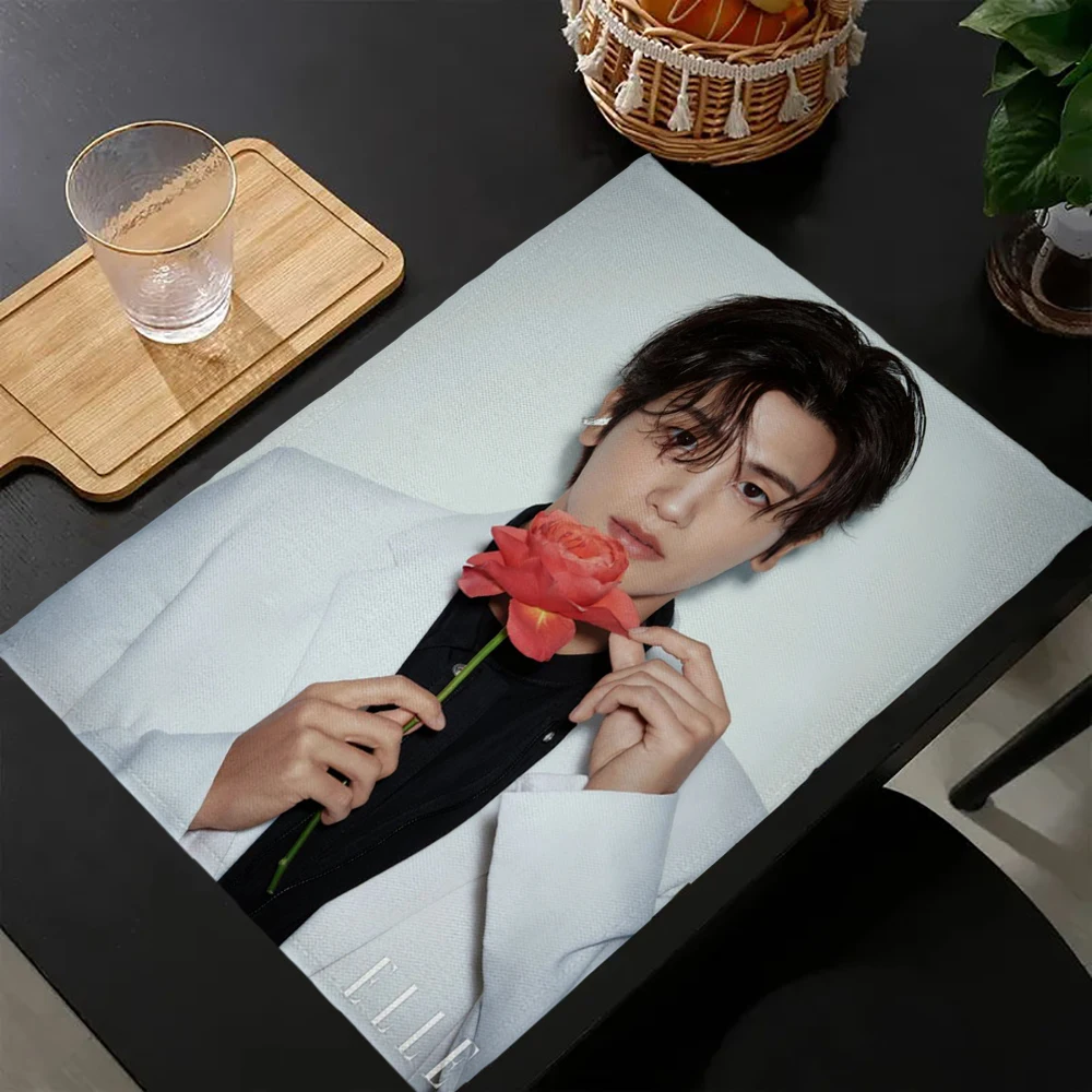 1 шт., подставка для столовых приборов Park Hyung Sik, декор для обеденного стола, льняная посуда, набор подставок, кухонные аксессуары для детей, день рождения