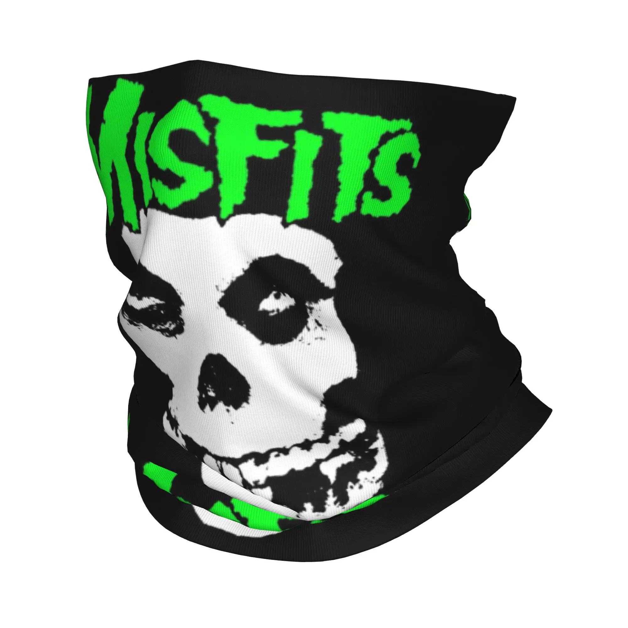 Бандана-шарф для шеи в стиле панк-рок группы Misfits, унисекс, для зимних походов и катания на лыжах, защита для лица.