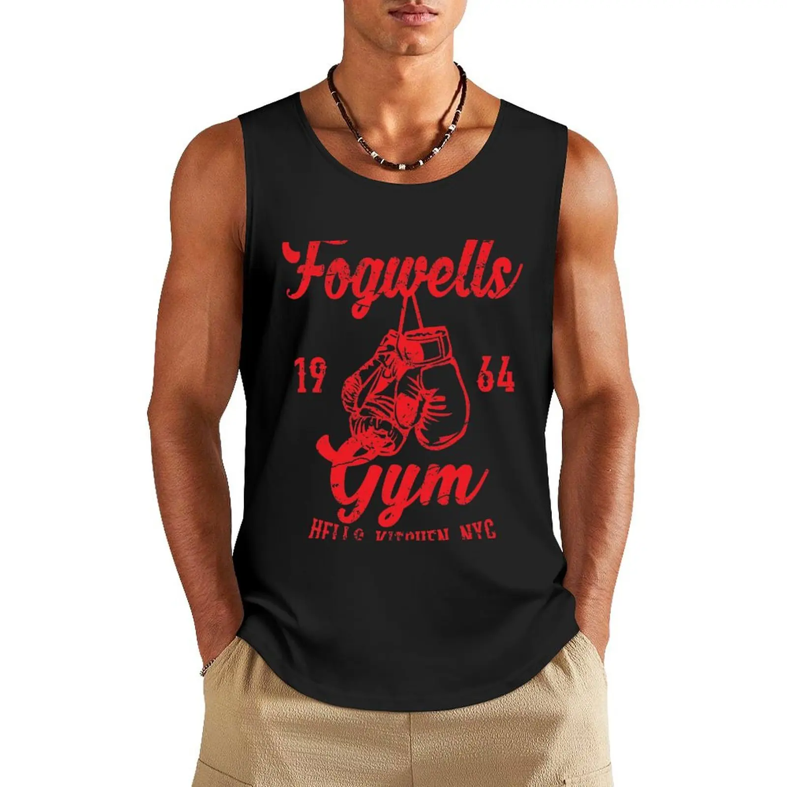 Fogwells Gym Tank Top Body man Спортивная одежда для мужчин Мужской жилет